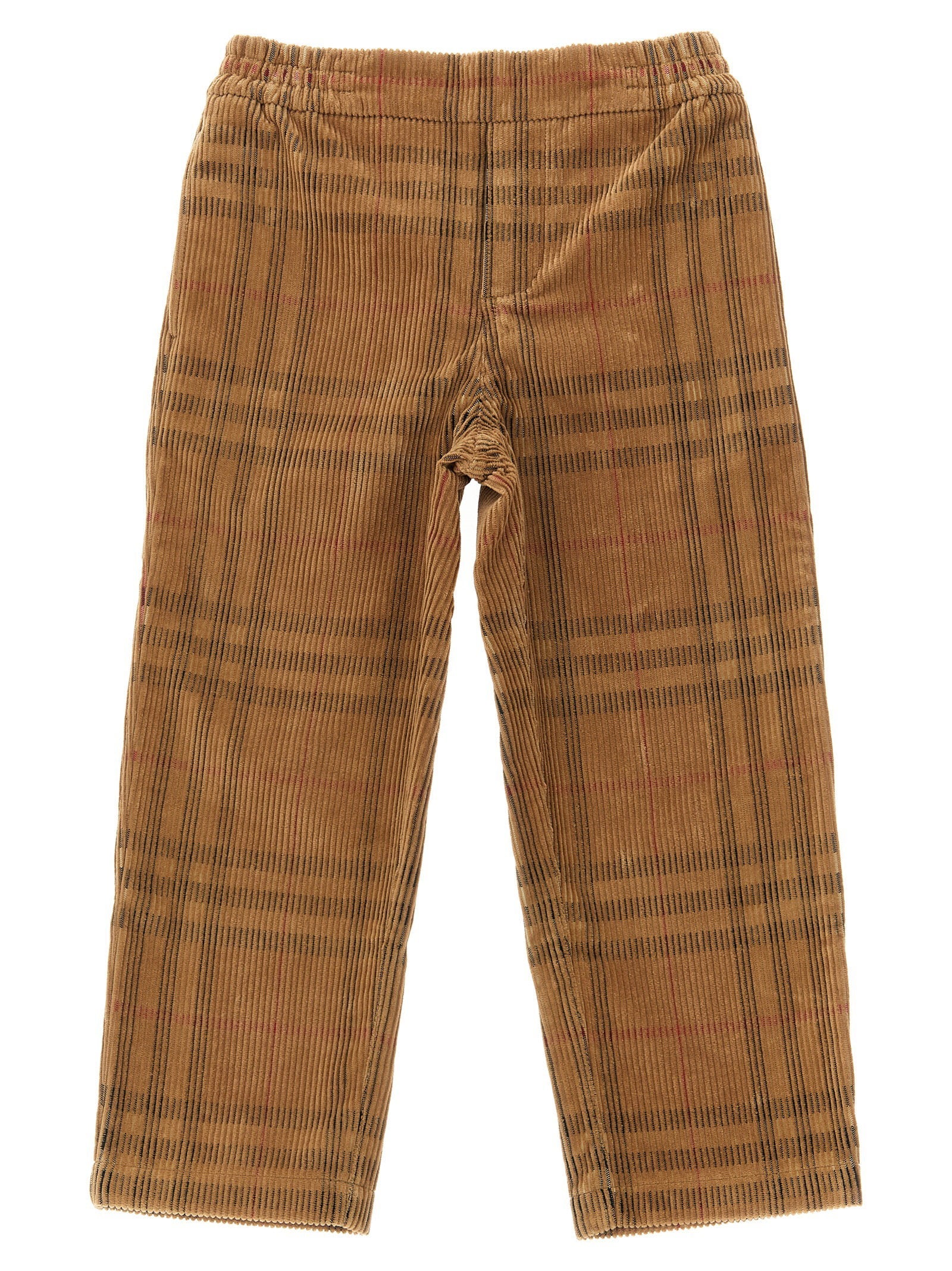 Burberry Titan Cord Pants — Tan
