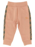 Burberry Jackson Joggers — Pink