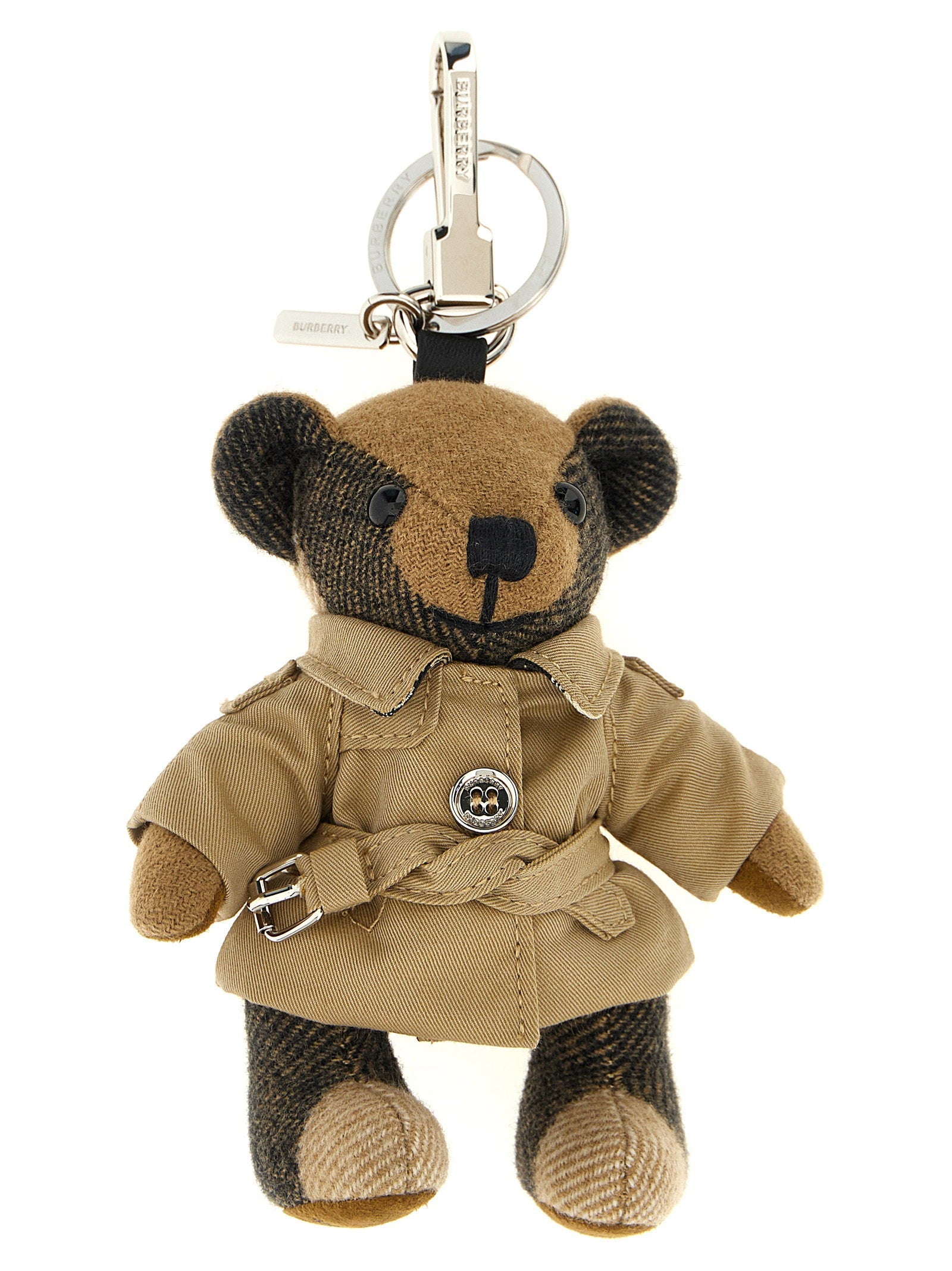 Burberry Thomas Key Case — Beige