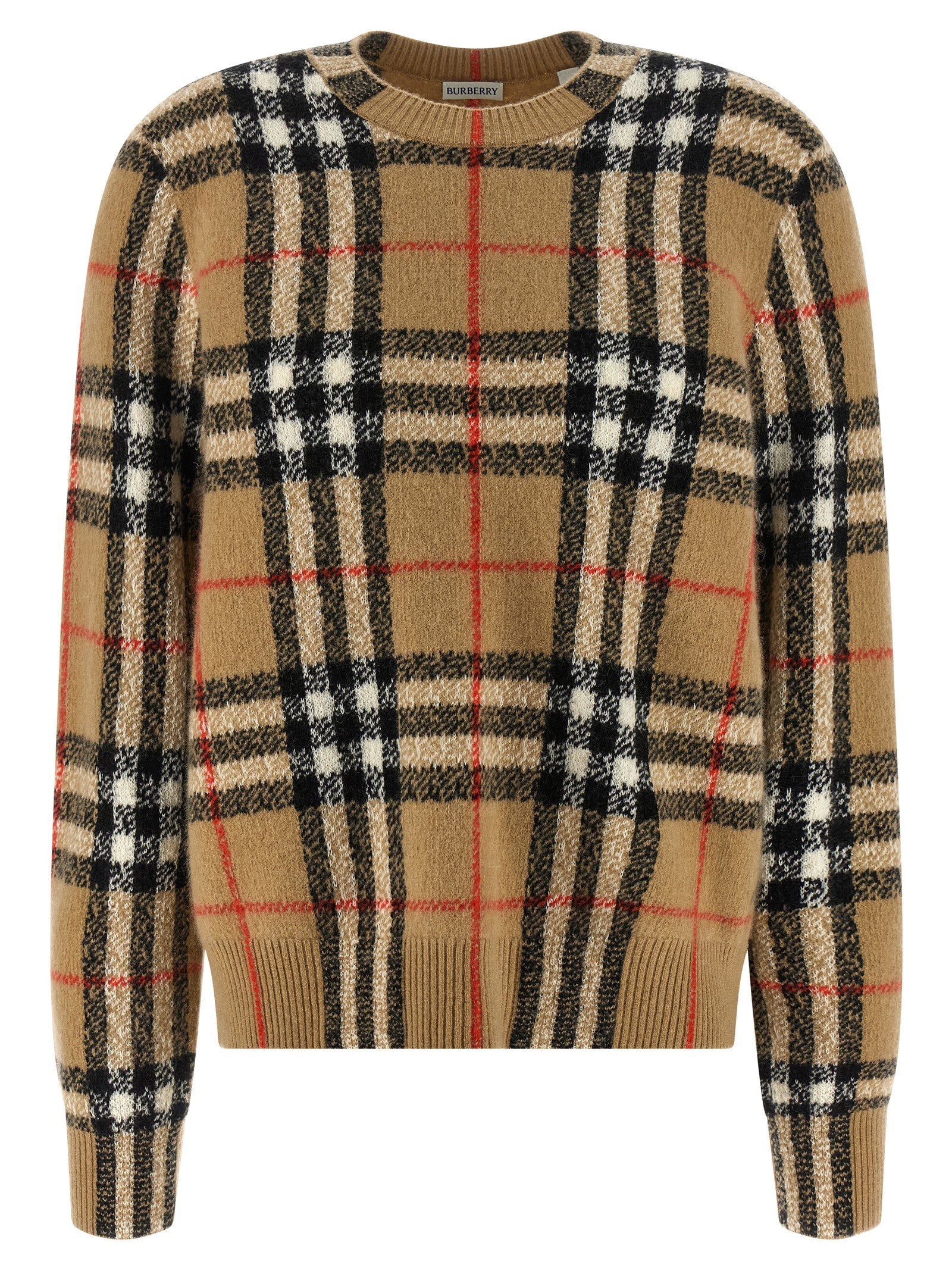 Burberry Constance Sweater — Camel