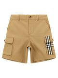 Burberry Oscar Bermuda Shorts — Beige
