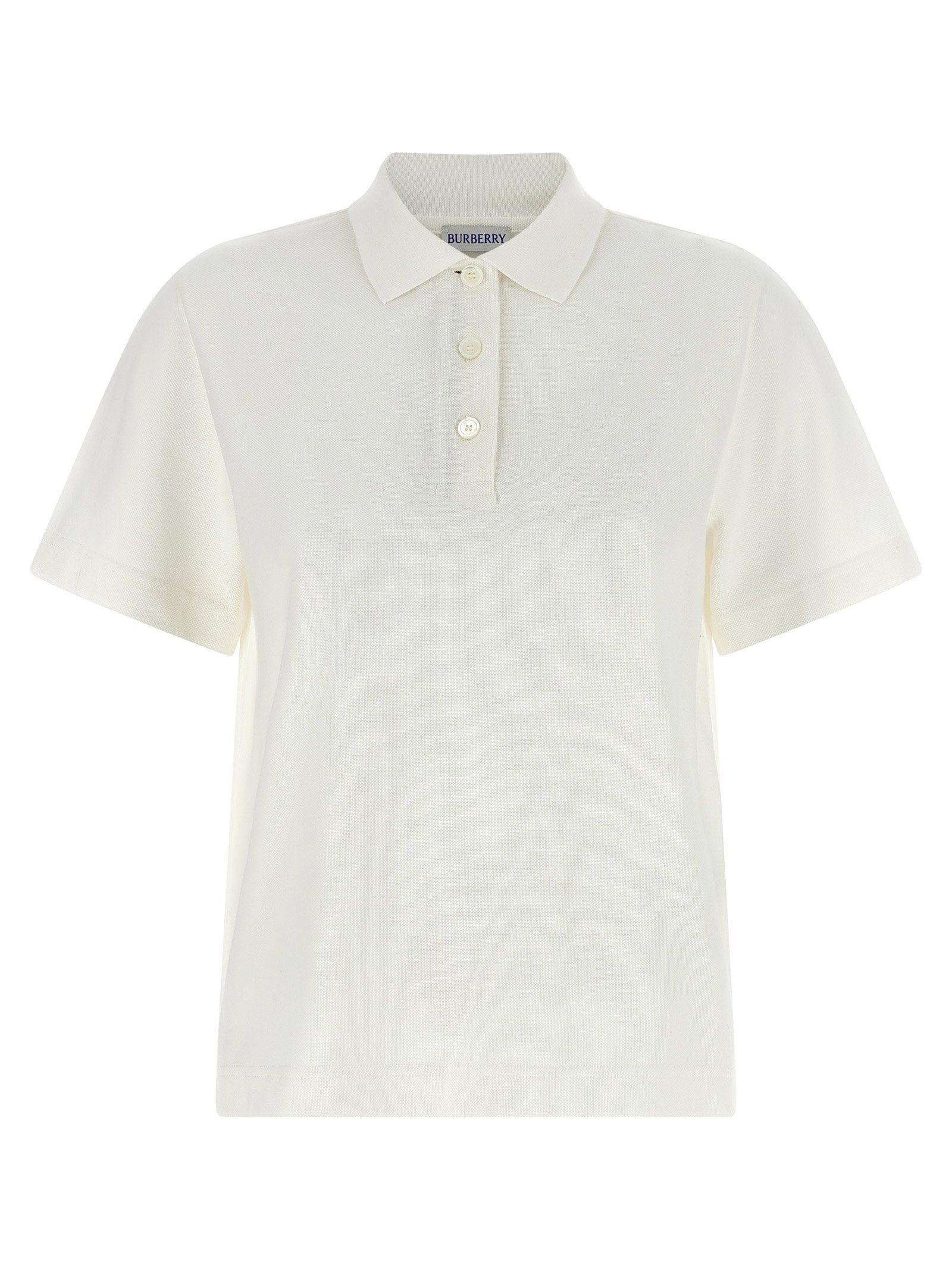 Burberry Priscilla Polo Shirt — Ivory