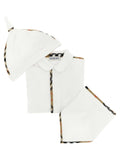 Burberry Hamilton Jumpsuit Set — White