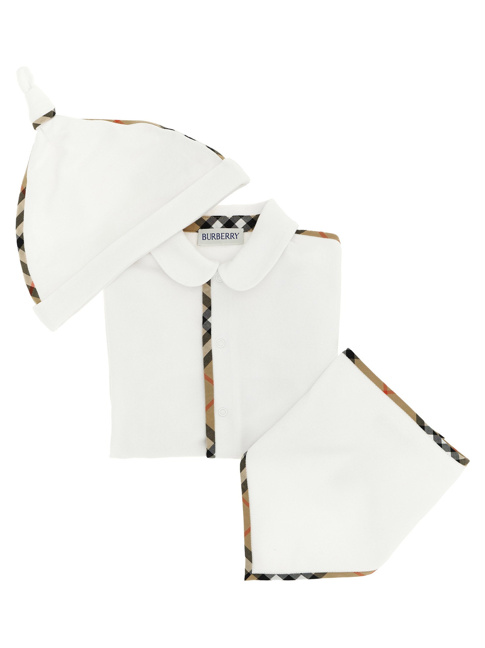 Burberry Hamilton Jumpsuit Set — White