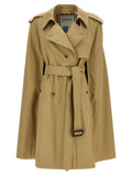 Burberry Bellemont Cape — Camel