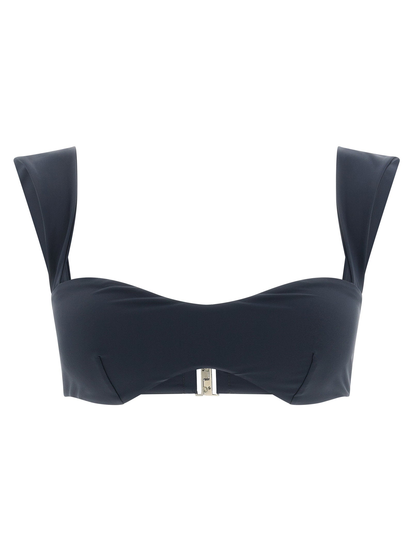 Magda Butrym Bikini Top — Black