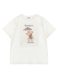 Burberry Thomas Bear Graphic Print T-Shirt — white