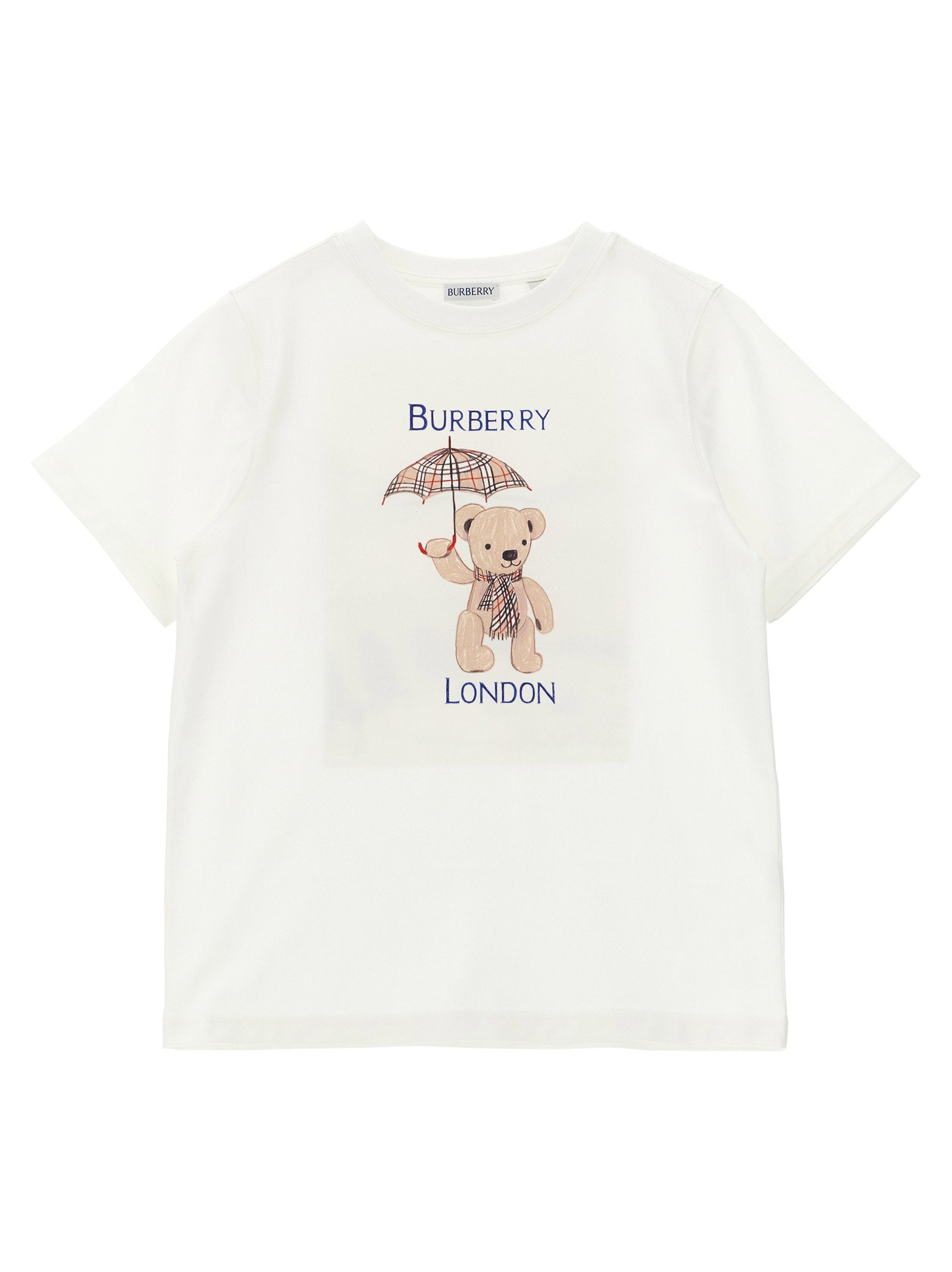 Burberry Thomas Bear Graphic Print T-Shirt — white