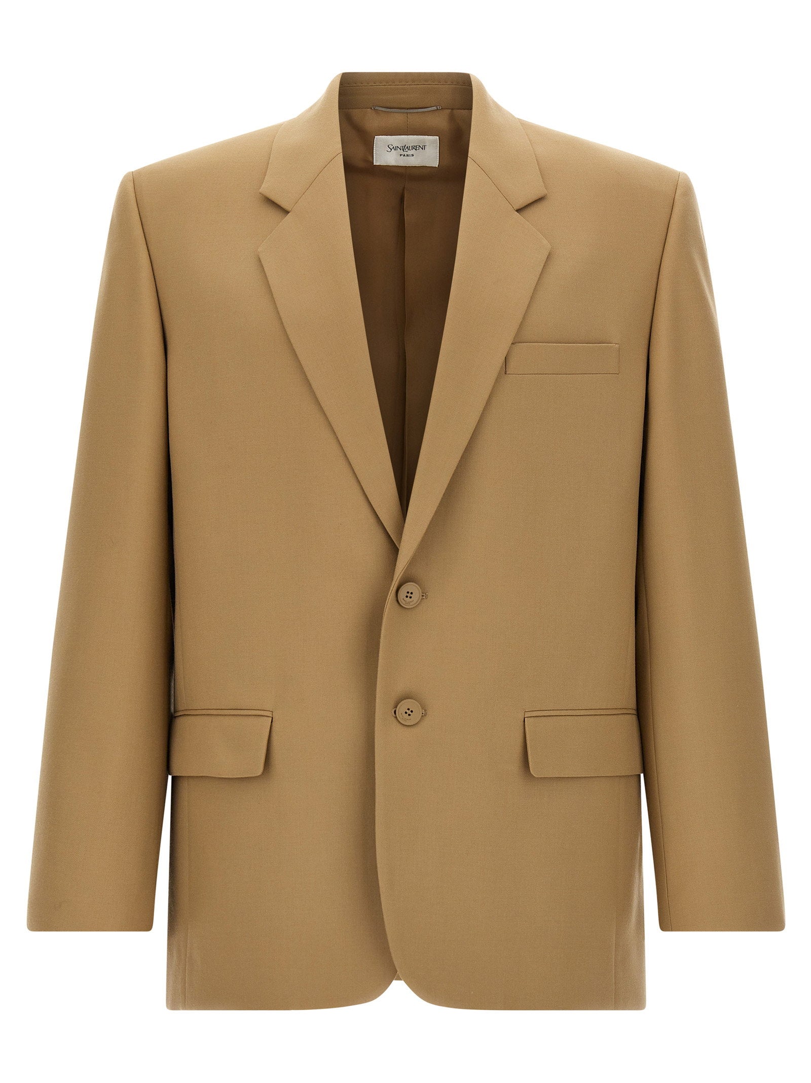 Saint Laurent Yves Blazer — Camel