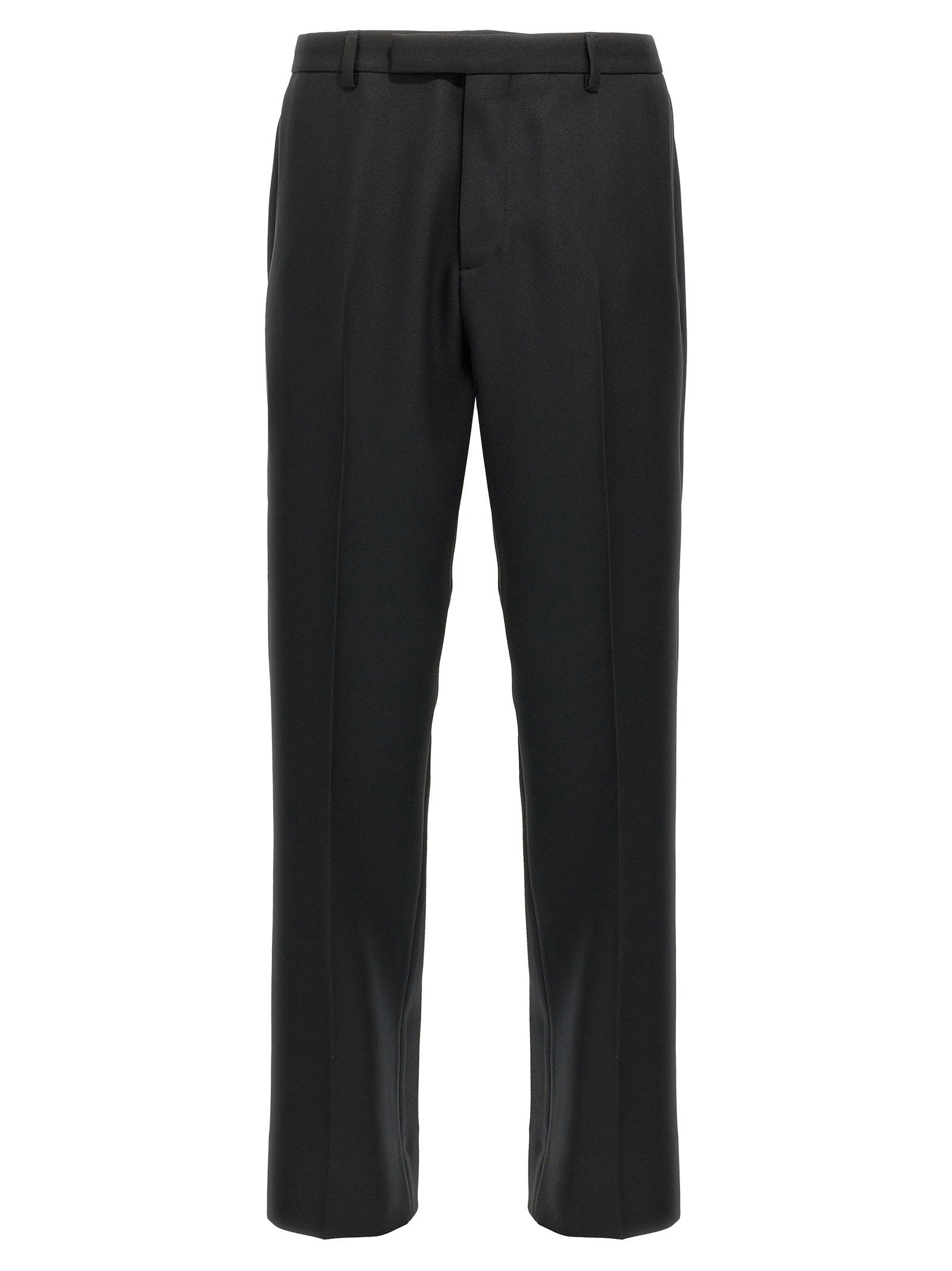 Gucci Twill Trousers — Black