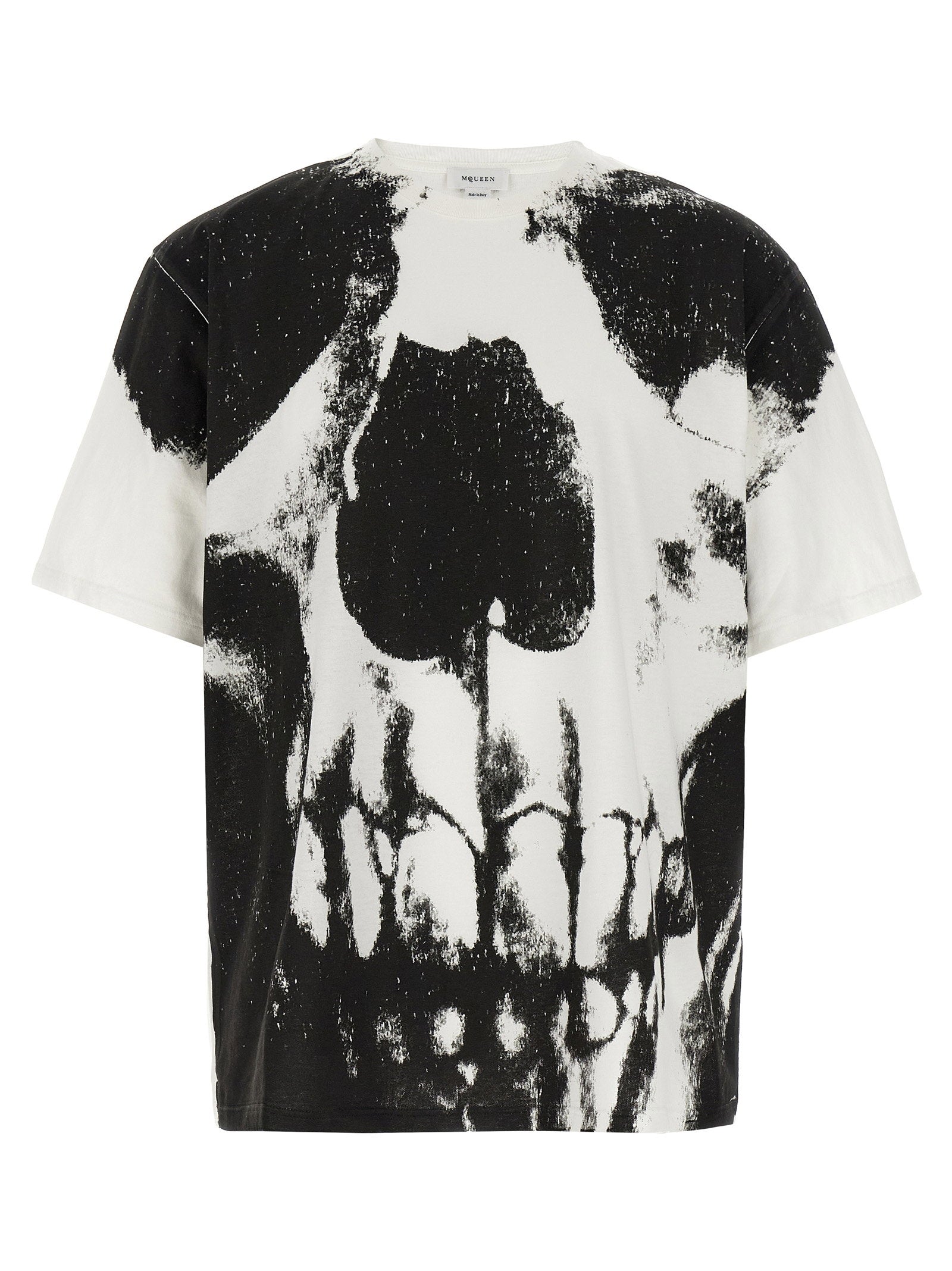 Alexander McQueen Skull-Print T-shirt — White