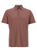 Zanone Ice Cotton Polo Shirt — mauve