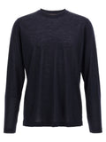 Zanone Virgin Wool T-shirt — Navy