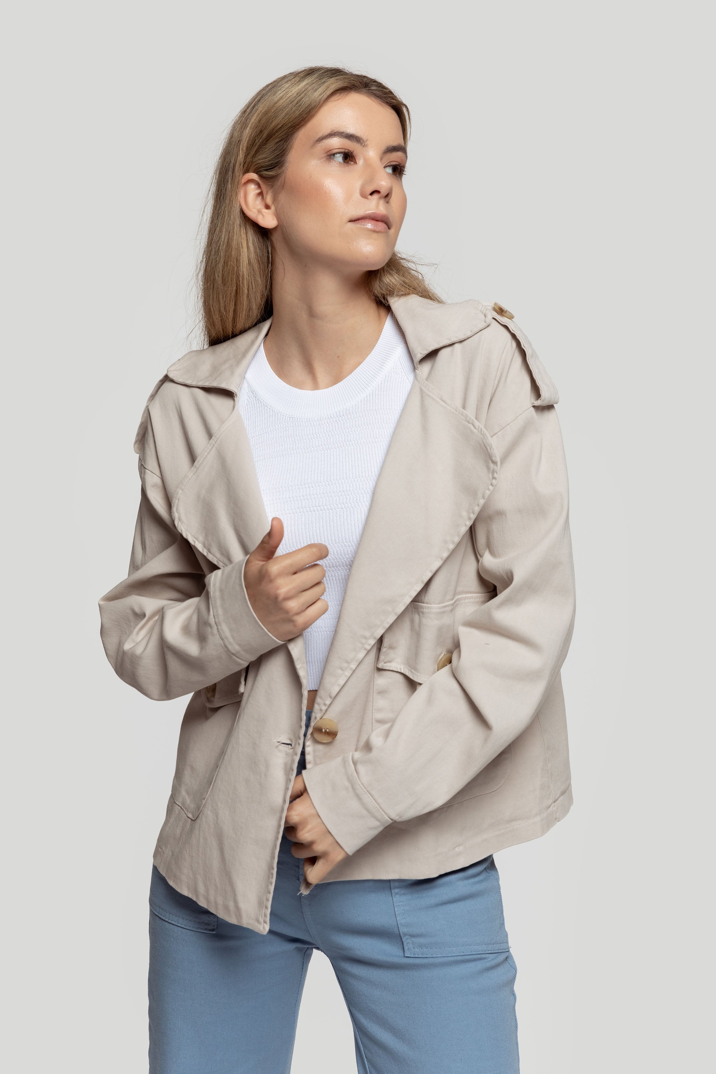 CHAQUETA  SOLAPAS