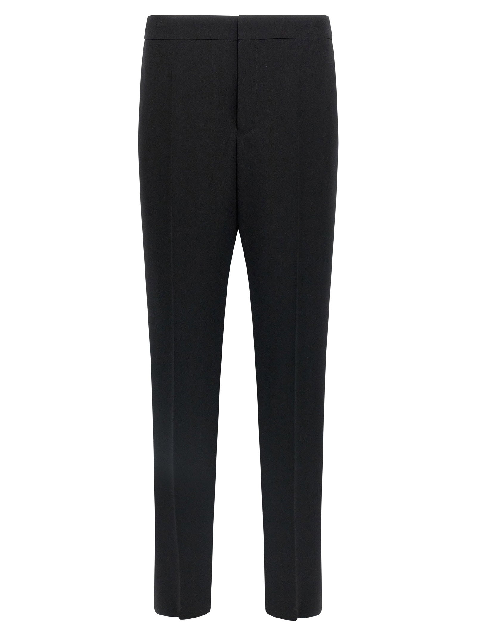 Saint Laurent Classique Trousers — black