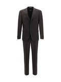 Hugo Boss Black Merino Wool Suit — Brown