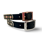 Cornish Tartan Handmade Dog Collar - 2 Colour 20mm