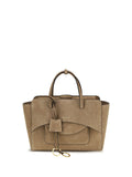 Hidesins Top Handle Bag — Camel