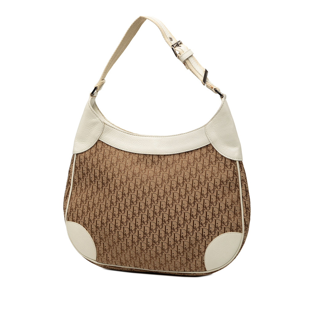 Diorissimo Trotter Canvas Street Chic Shoulder Bag