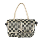 Camellia Canvas Coco Ball Tote