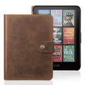 Kindle Paperwhite 12th Gen 7" (2024) Genuine Cowhide Leather Smart Cover