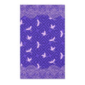 Violet Crane Waves Accent Rug