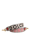 Women's Multicolor Dg Amore Patch Bag Accessory Shoulder Strap Ayers Calfskin