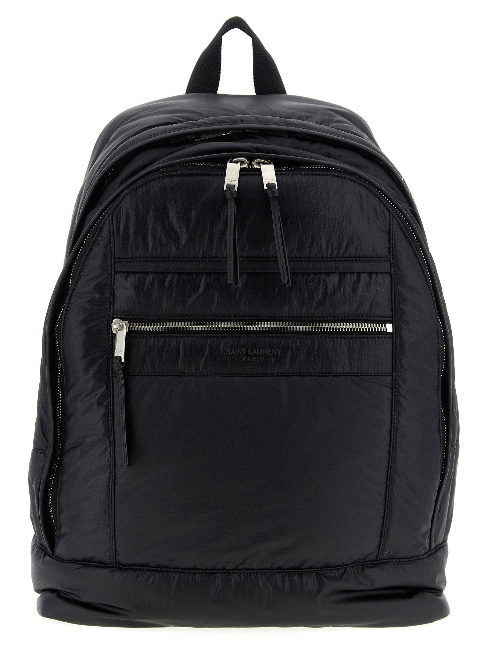Saint Laurent City Backpack — Black