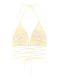 Magda Butrym Re22 Bikini Top — Cream