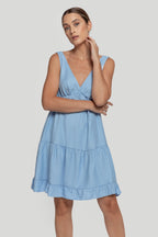 VESTIDO  CON LINO