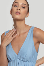VESTIDO  CON LINO