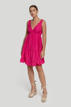 VESTIDO  CON LINO