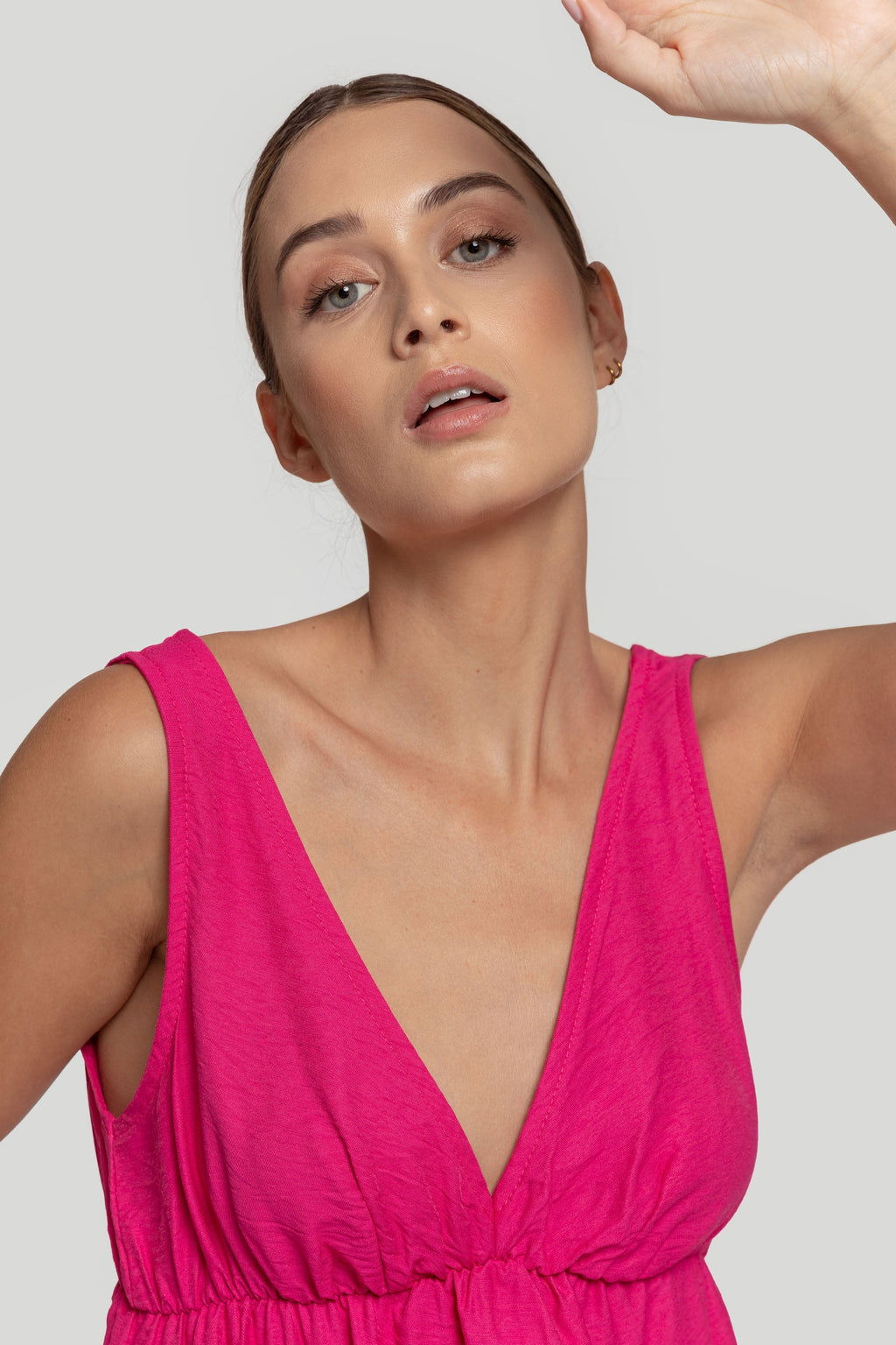 VESTIDO  CON LINO