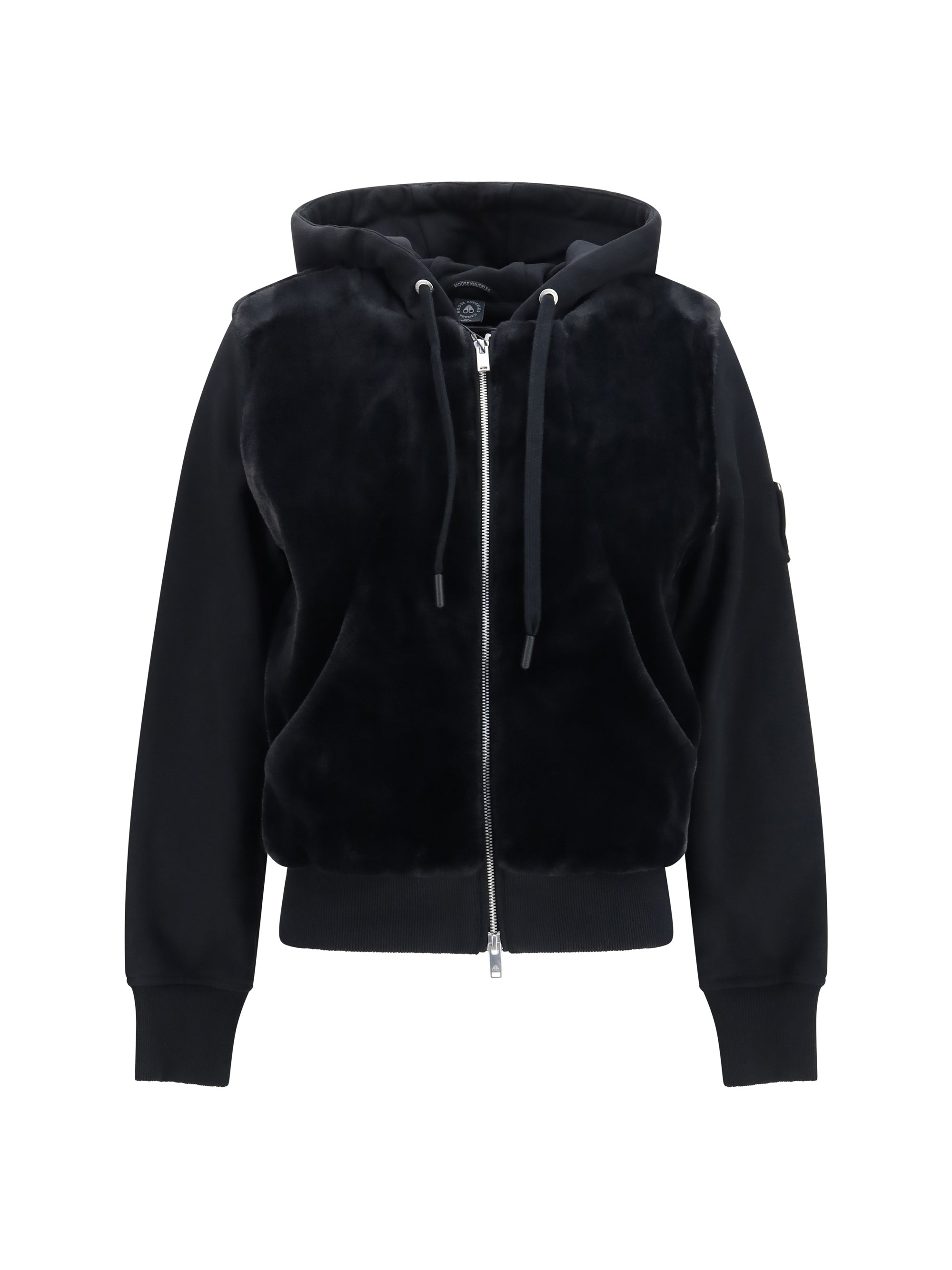 Moose Knuckles Hoodie — Black