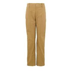 Women's Beige Cotton Pant
