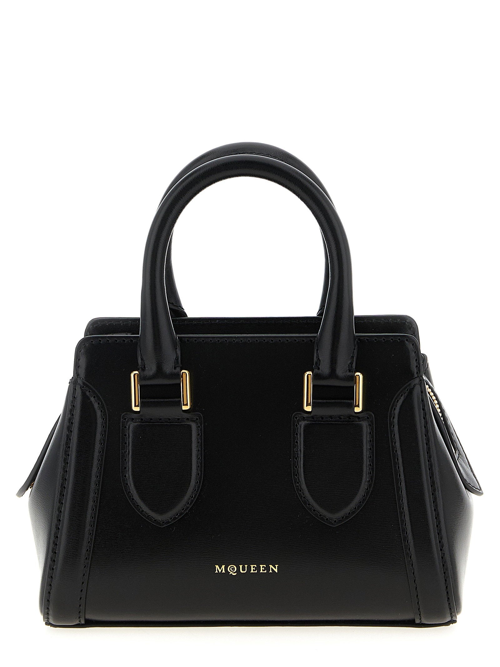 Alexander McQueen Birdee Mini Bag — Black