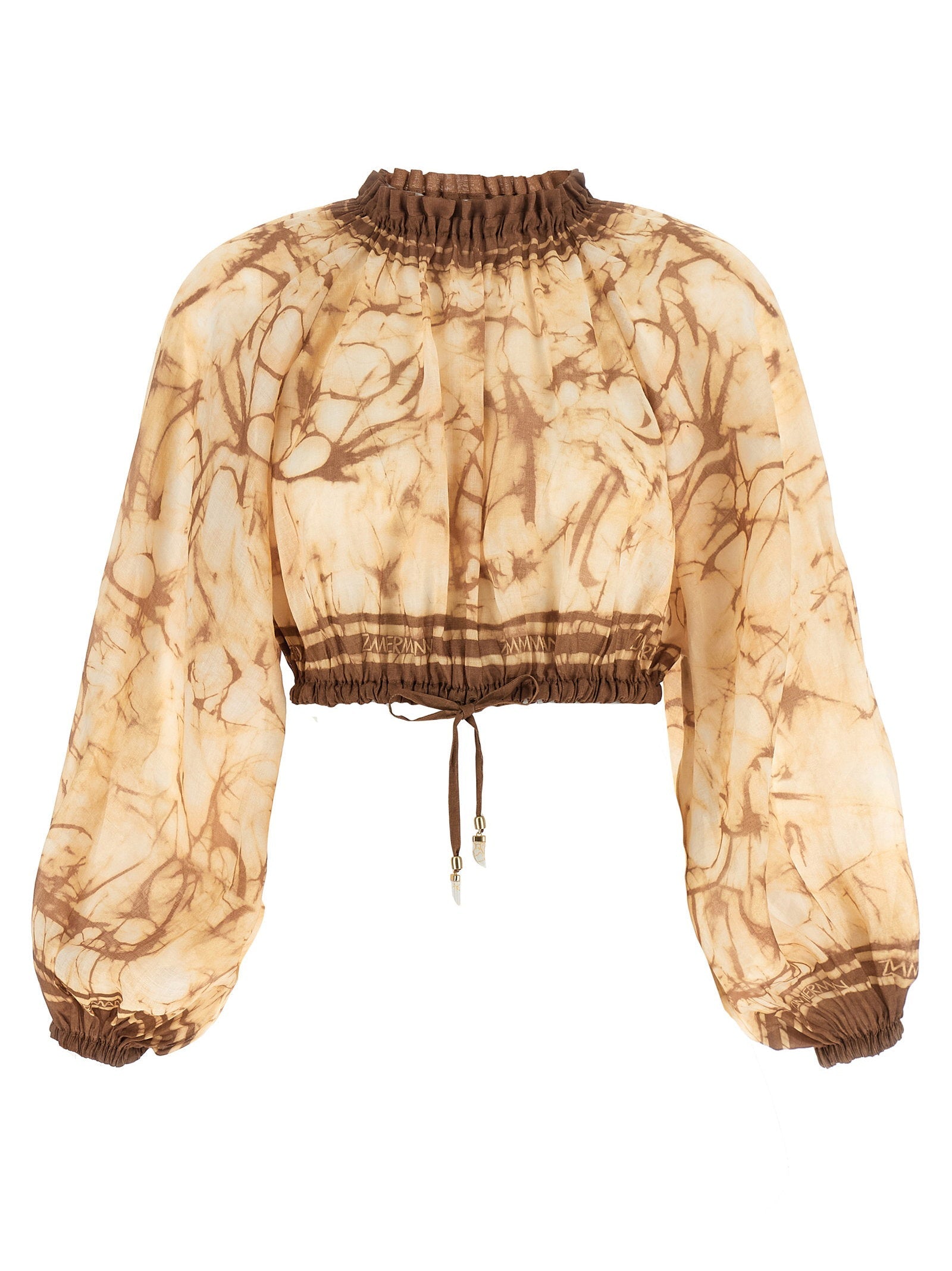 Zimmermann Indra Sweatshirt — Cream