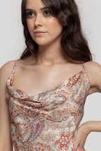 VESTIDO  SATINADO