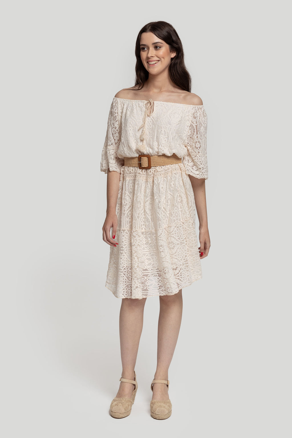 VESTIDO  GUIPUR