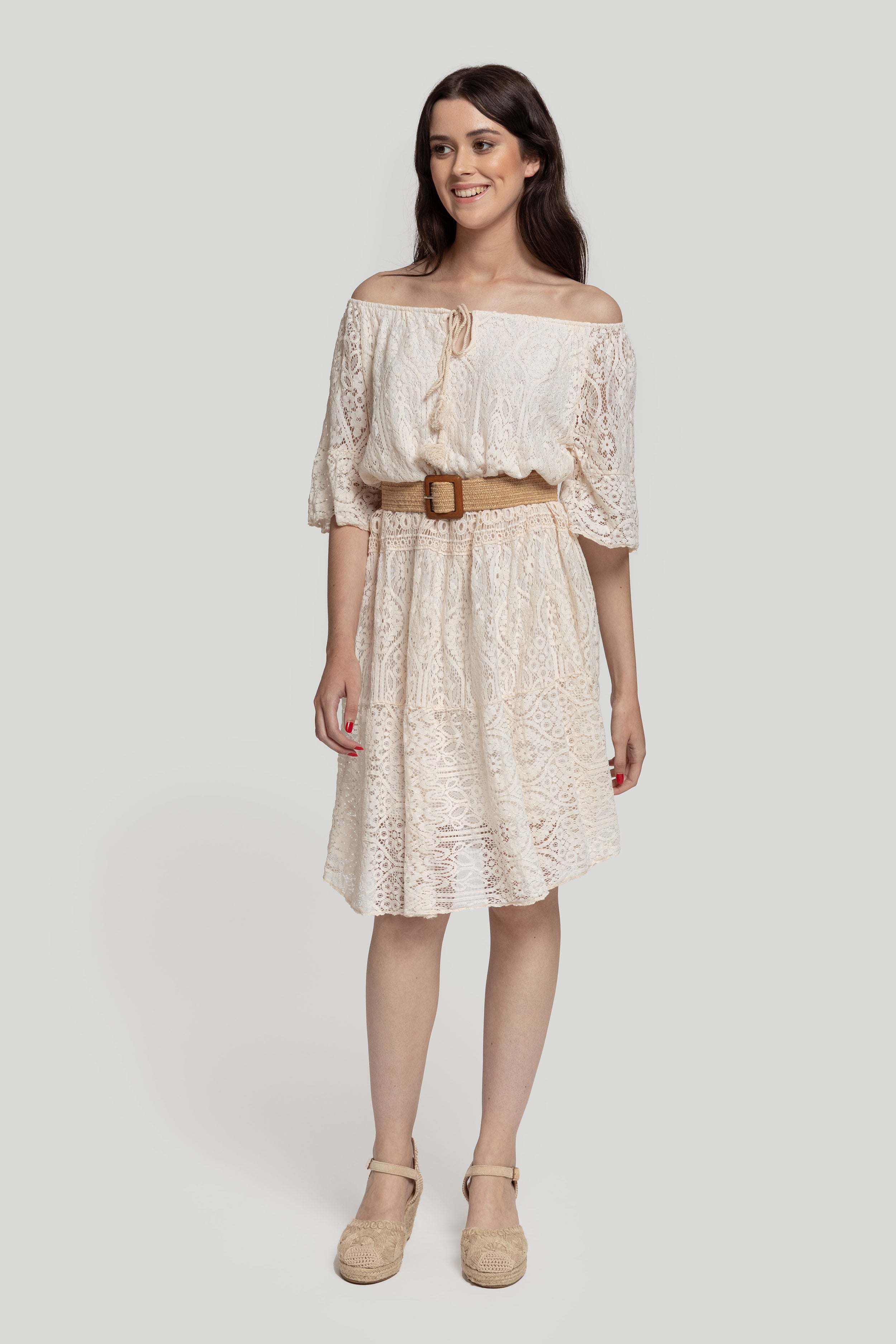 VESTIDO  GUIPUR