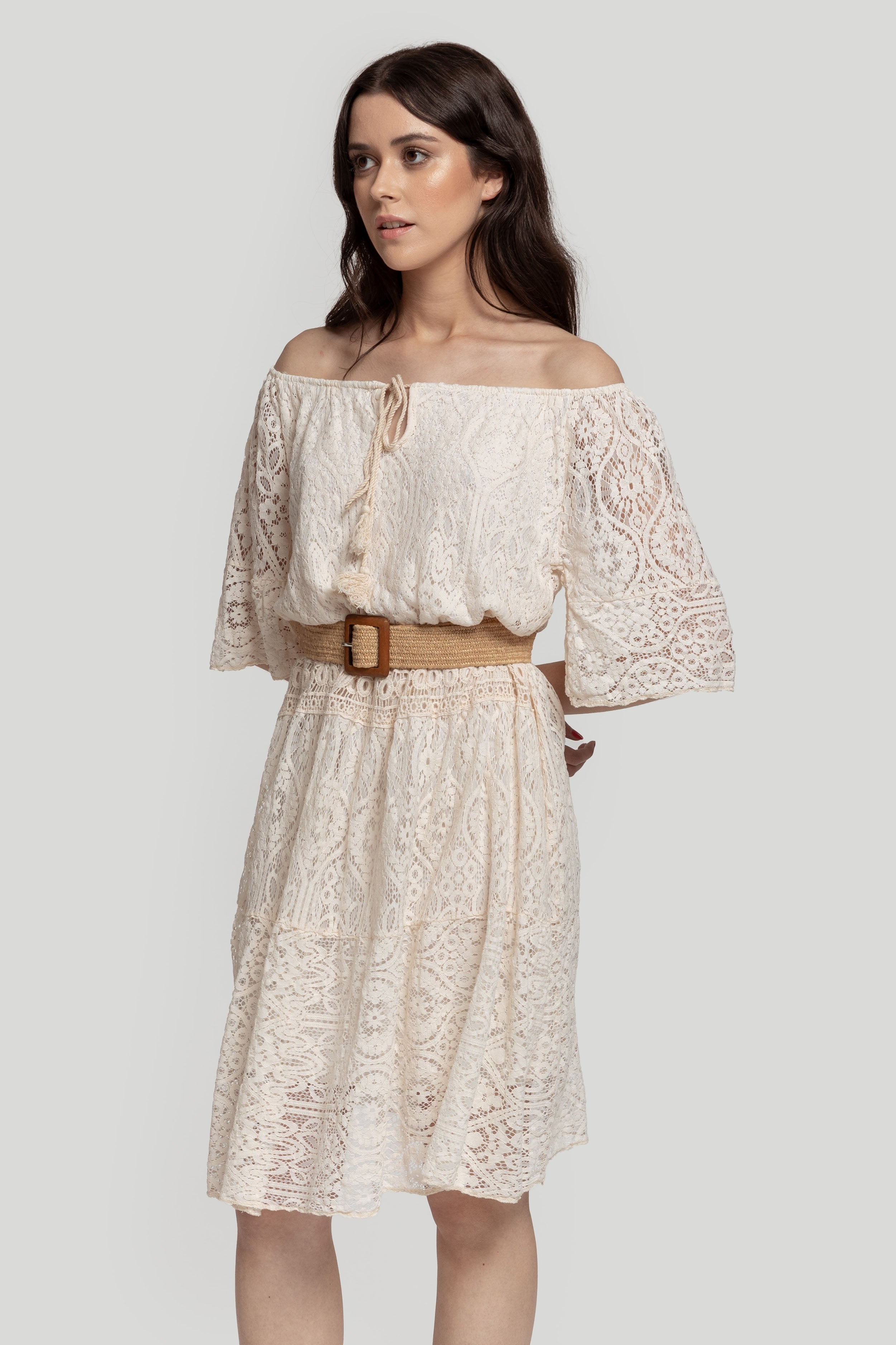 VESTIDO  GUIPUR