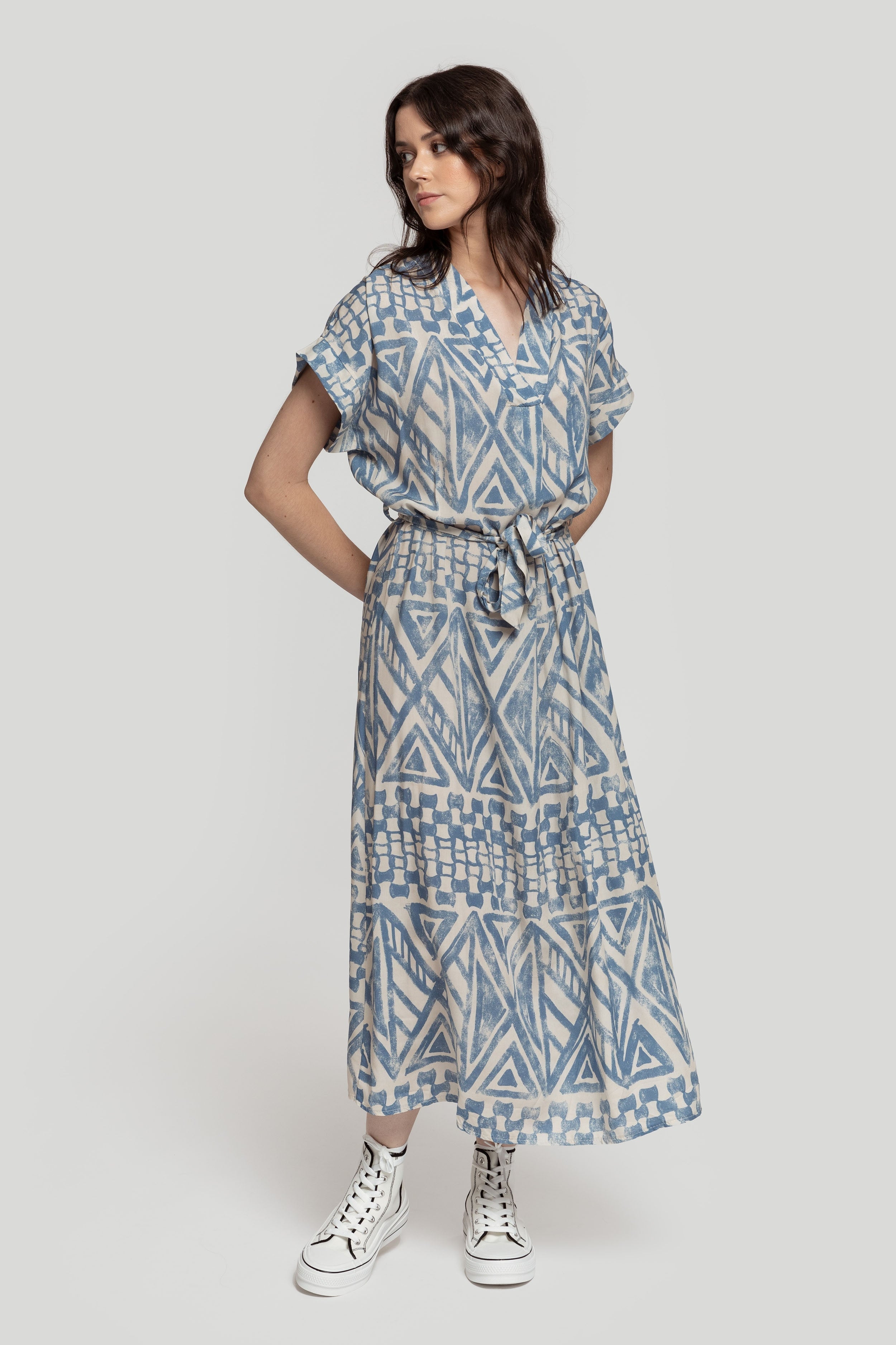 VESTIDO  PLIEGUE