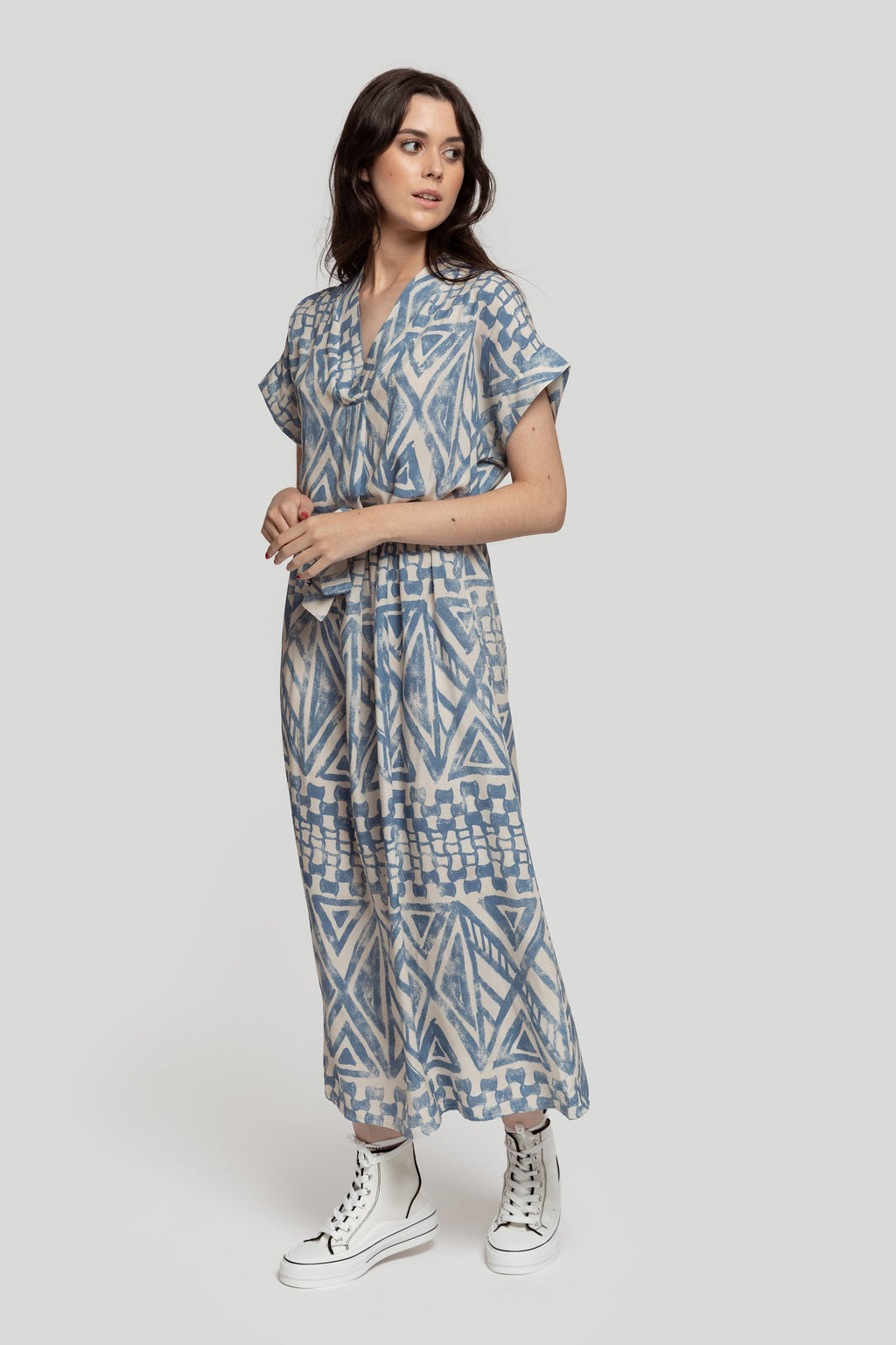 VESTIDO  PLIEGUE
