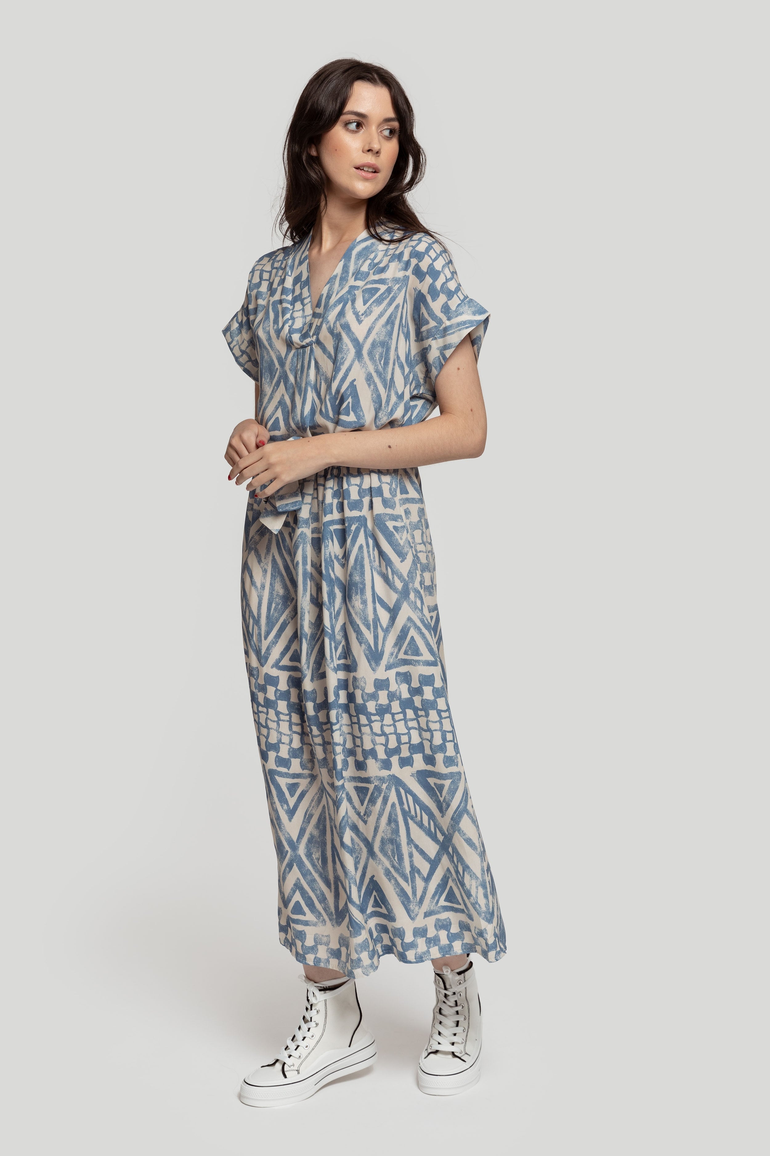 VESTIDO  PLIEGUE