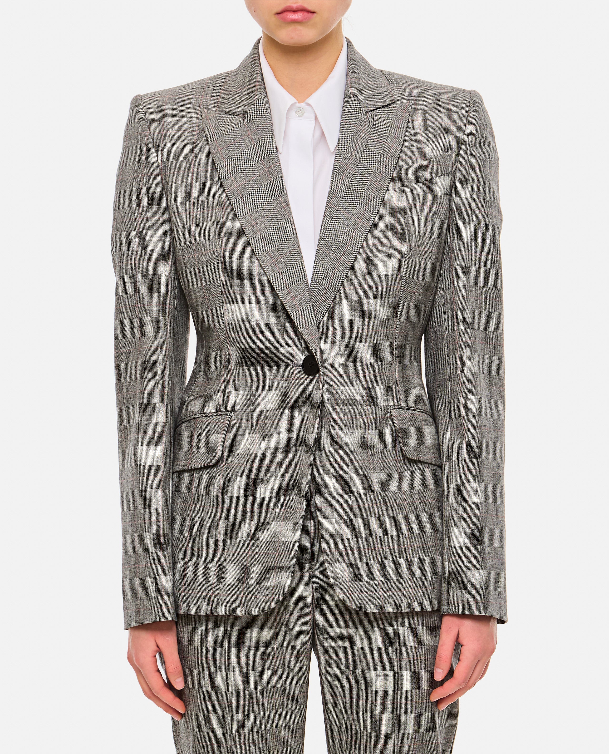 Alexander Mcqueen Jackets Grey - 42