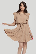 VESTIDO  VOLANTES
