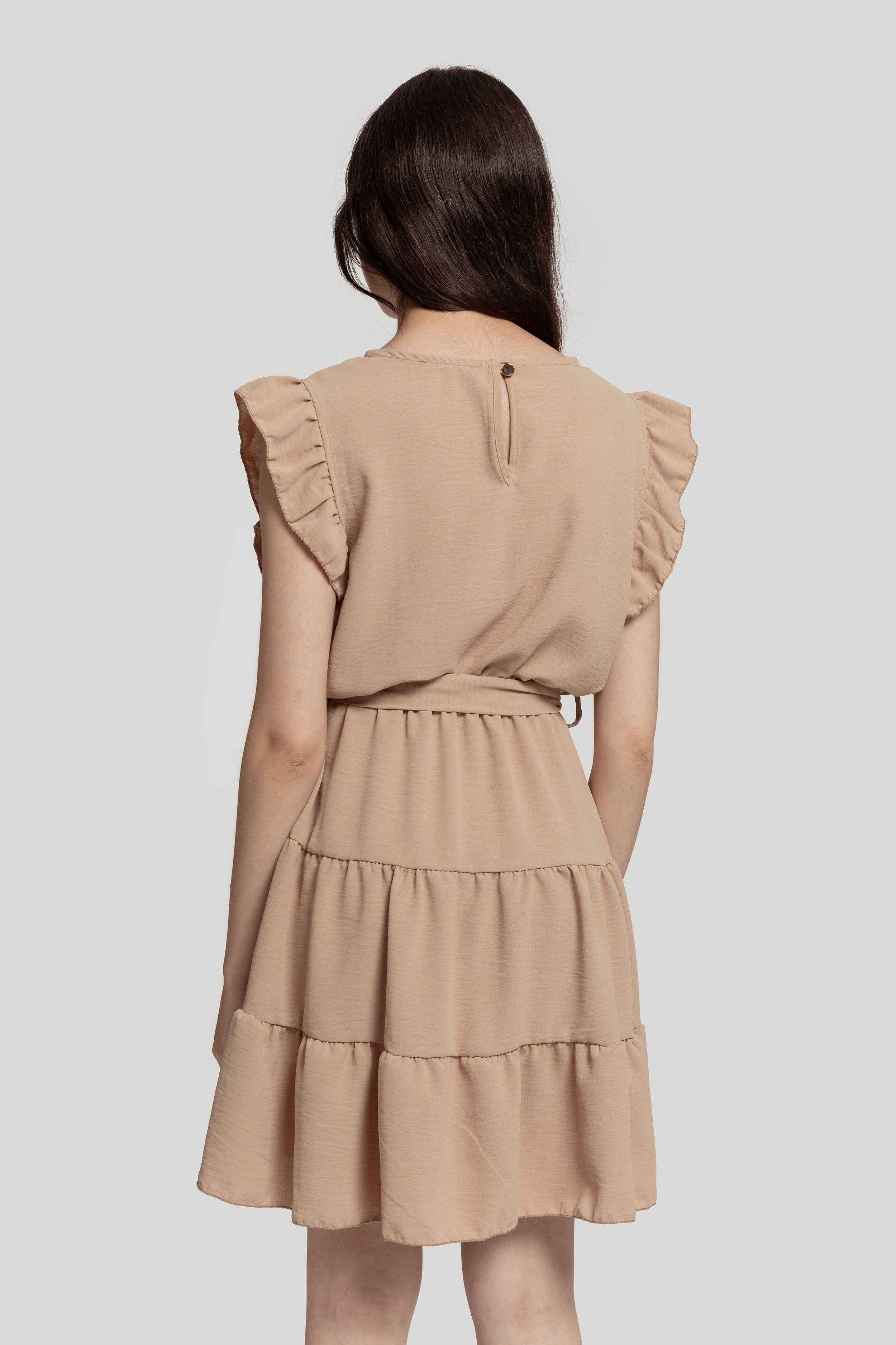 VESTIDO  VOLANTES