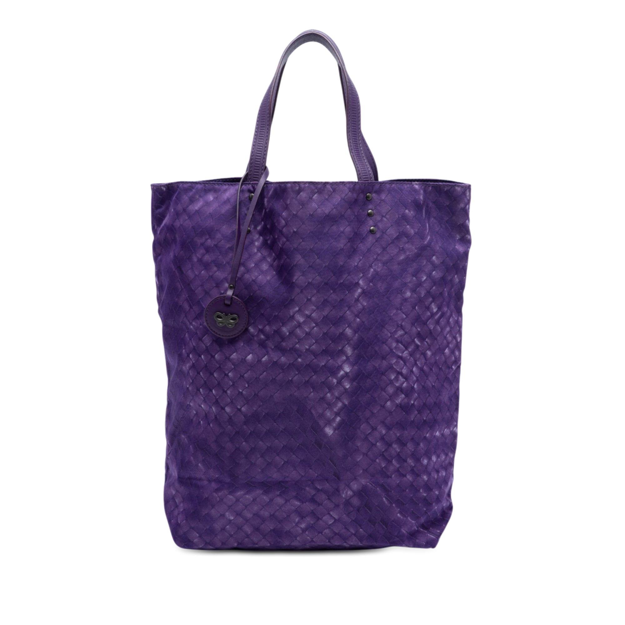 Nylon Intrecciolusion Vertical Tote