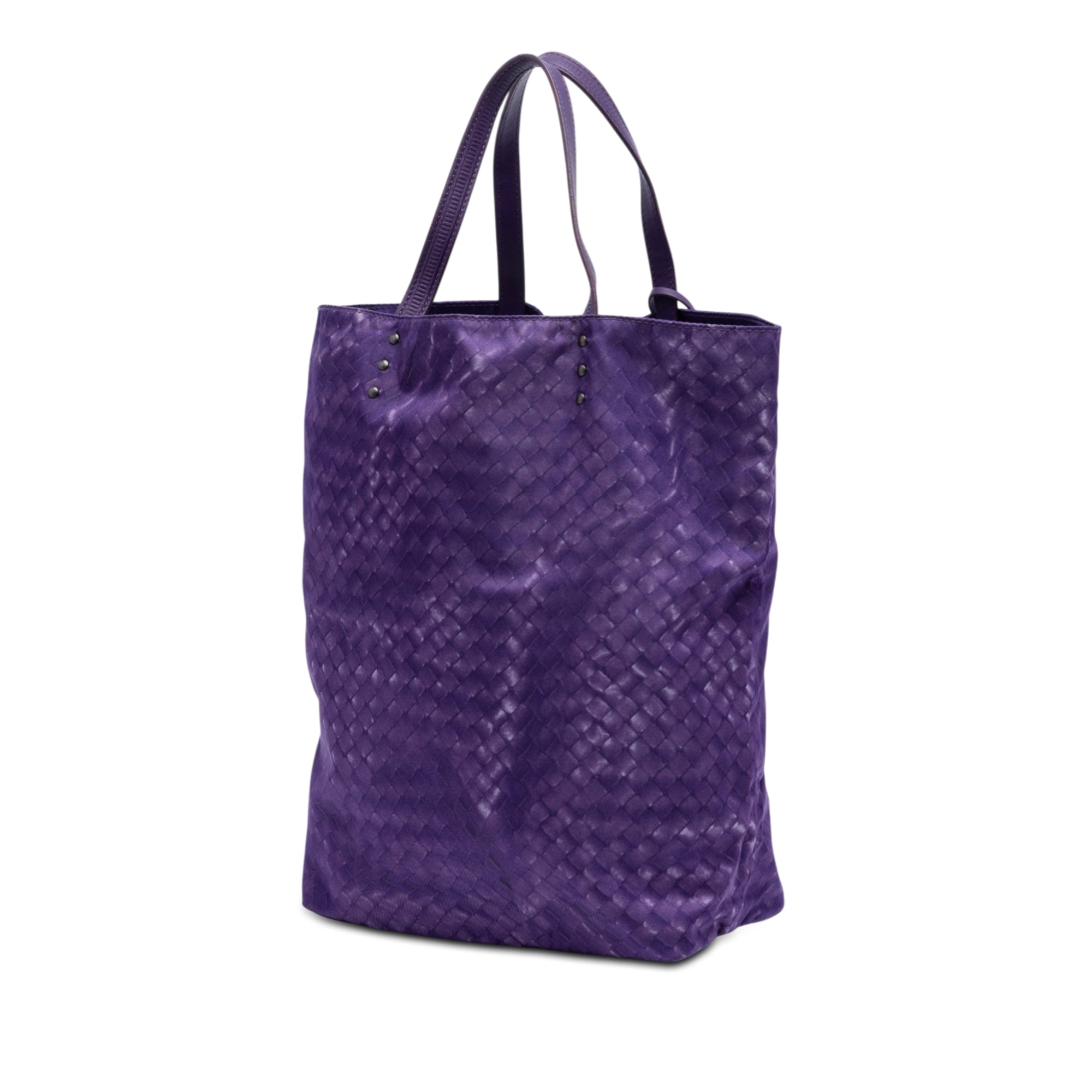 Nylon Intrecciolusion Vertical Tote