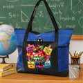 Bolsa de asas personalizada con nombre y bolsillo de malla para el día del profesor Regalo para el día del profesor para mujeres profesoras